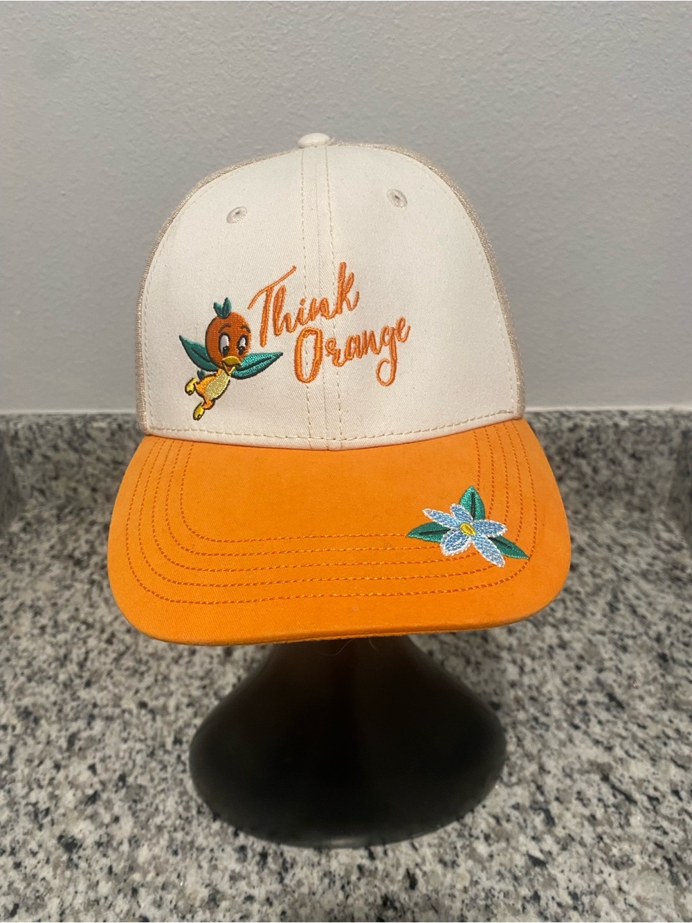 DISNEY Orange Bird "Think Orange" Trucker Hat | OS - Picture 3 of 10